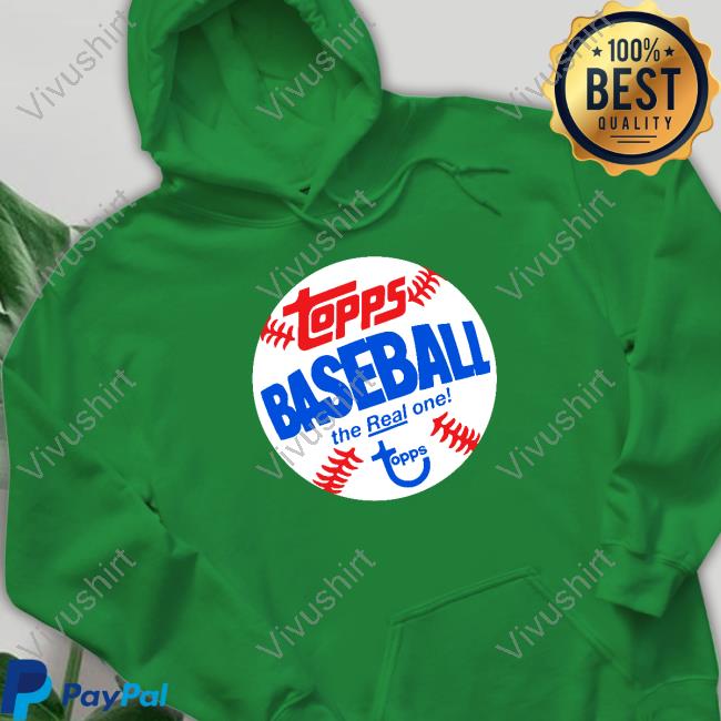 Homage Topps Baseball The Real One Shirt Homage Topps Baseball The Real One Shirt