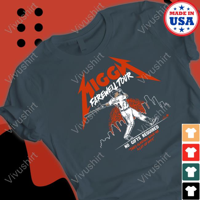 Miggy Farewell Tour T Shirt Miggy Farewell Tour T Shirt