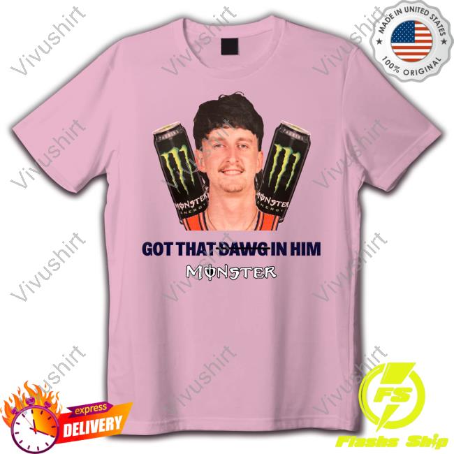 Bret Beherns Got That Dawg In Him Monstes Long Sleeve T Shirt Bret Beherns Got That Dawg In Him Monstes Long Sleeve T Shirt