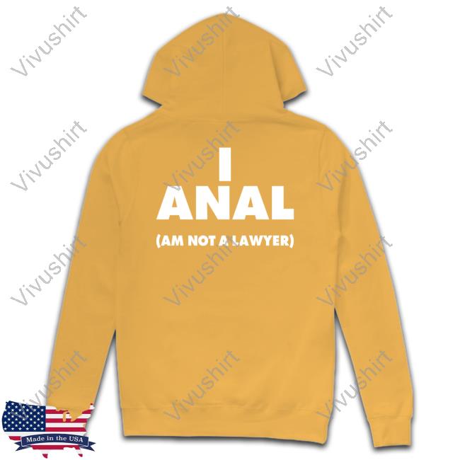 I Anal Am Not A Lawyer Hooded Sweatshirt