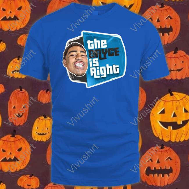 Panthers The Bryce Is Right Tee Shirt Panthers The Bryce Is Right Tee Shirt