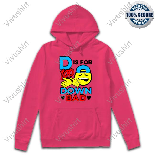 Thegoodshirts Store D Is For Down Bad Long Sleeve T Shirt Thegoodshirts Store D Is For Down Bad Long Sleeve T Shirt