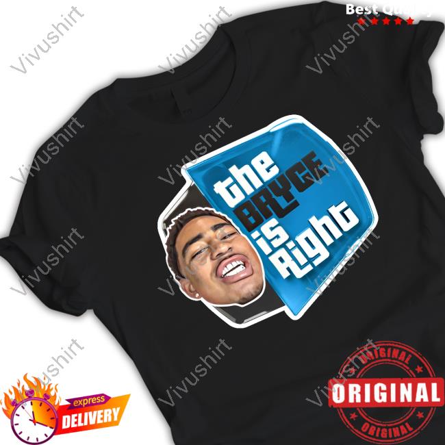 Panthers The Bryce Is Right Tee Shirt Panthers The Bryce Is Right Tee Shirt