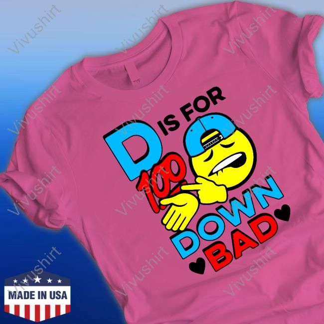 Thegoodshirts Store D Is For Down Bad Long Sleeve T Shirt Thegoodshirts Store D Is For Down Bad Long Sleeve T Shirt
