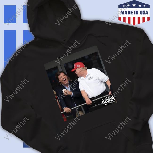 Alx Wearing Tucker Carlson And Trump T-Shirt, Hoodie, Tank Top, Sweater And Long Sleeve T-Shirt Alx Wearing Tucker Carlson And Trump T-Shirt, Hoodie, Tank Top, Sweater And Long Sleeve T-Shirt