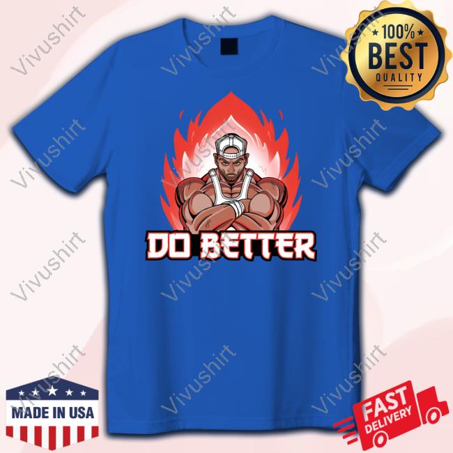 Gympositivity Joey Swoll Anime Do Better Tee Gympositivity Joey Swoll Anime Do Better Tee