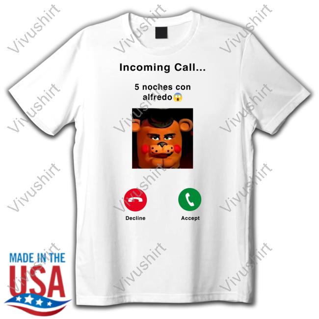 Incoming 5 Noches Con Alfredo Sweatshirt Incoming 5 Noches Con Alfredo Sweatshirt