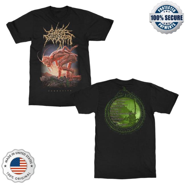 Official Indiemerchstore Cattle Decapitation "Terrasite" New Shirt Indie Merch Store Official Indiemerchstore Cattle Decapitation "Terrasite" New Shirt Indie Merch Store