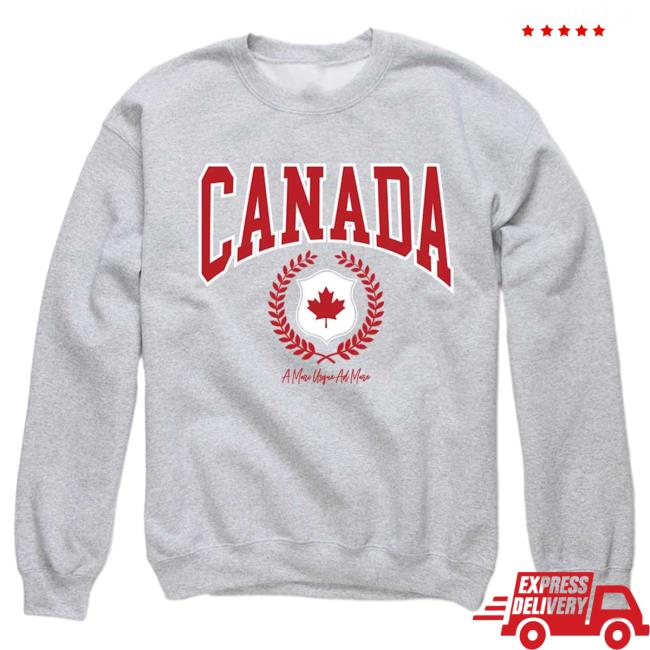 Official Tillys Merch Store Shop Canada Maple Leaf Unisex Crew neck Tillys Apparel Clothing Official Tillys Merch Store Shop Canada Maple Leaf Unisex Crew neck Tillys Apparel Clothing