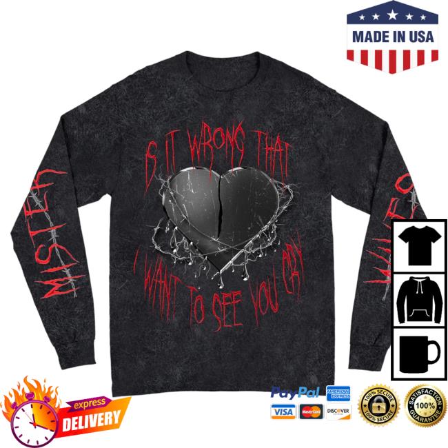 Official MisterWives Merch Store MisterWives Valentine's Day Long Sleeve Tee Shirt Official MisterWives Merch Store MisterWives Valentine's Day Long Sleeve Tee Shirt