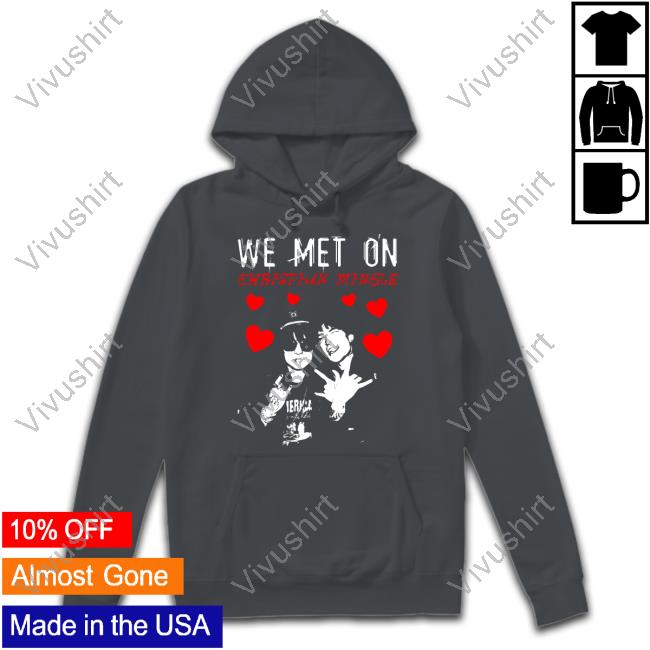 We Met On Christian Mingle Jake Webber Johnnie Guilbert Funny T Shirt We Met On Christian Mingle Jake Webber Johnnie Guilbert Funny T Shirt
