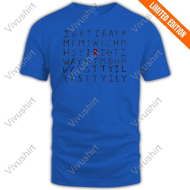 Concertleaks Igbtibayb Mfmiwychm Hsytrigti Tee Shirt Concertleaks Igbtibayb Mfmiwychm Hsytrigti Tee Shirt