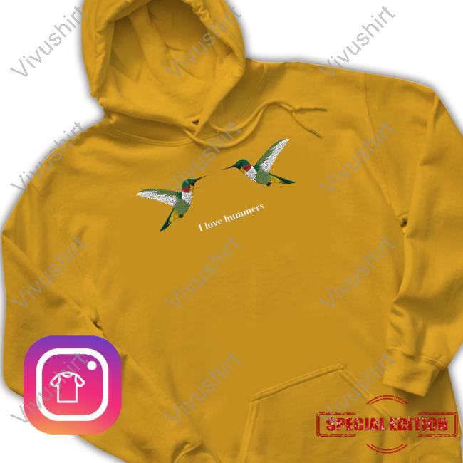 Moe Sews Embroidery I Love Hummers Tee Shirt Moe Sews Embroidery I Love Hummers Tee Shirt