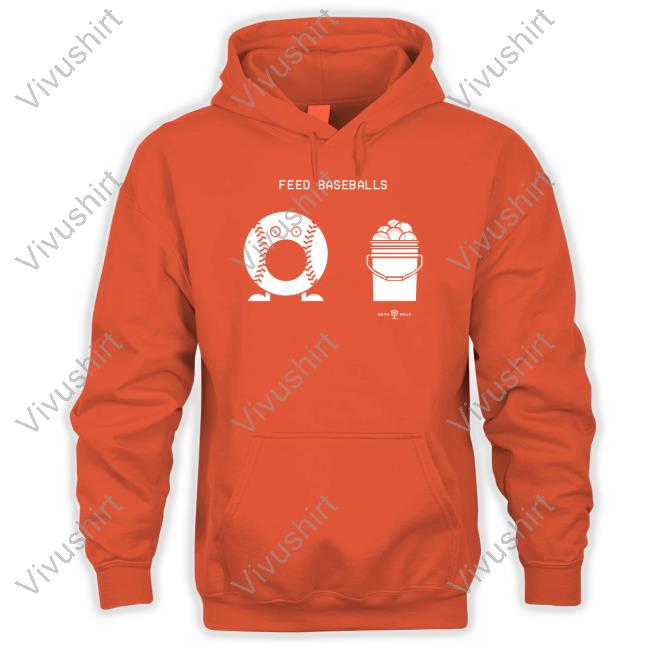 Faridyu Wearing Feed Baseballs Hooded Sweatshirt Faridyu Wearing Feed Baseballs Hooded Sweatshirt