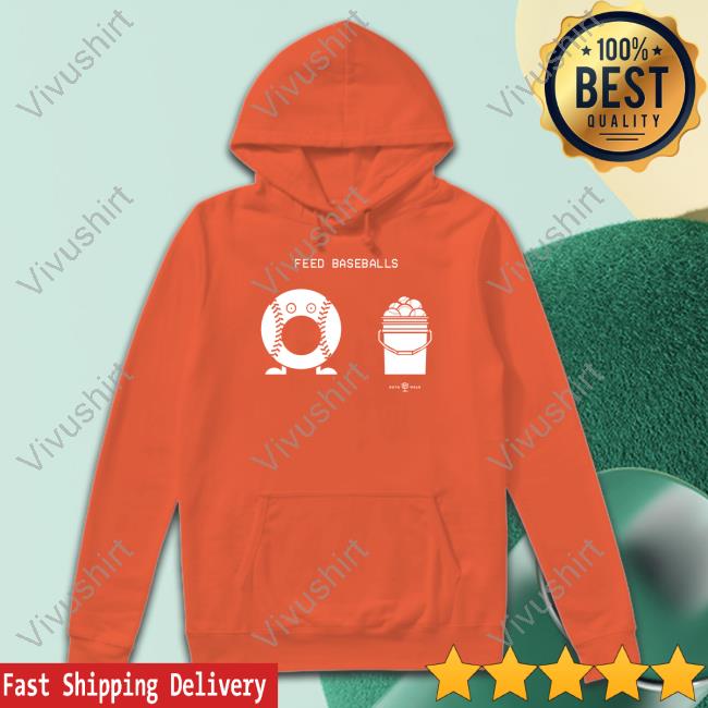 Faridyu Wearing Feed Baseballs Hooded Sweatshirt Faridyu Wearing Feed Baseballs Hooded Sweatshirt
