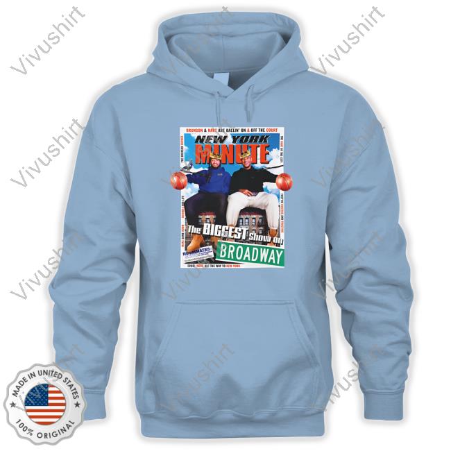 New York Minute Hooded Sweatshirt New York Minute Hooded Sweatshirt