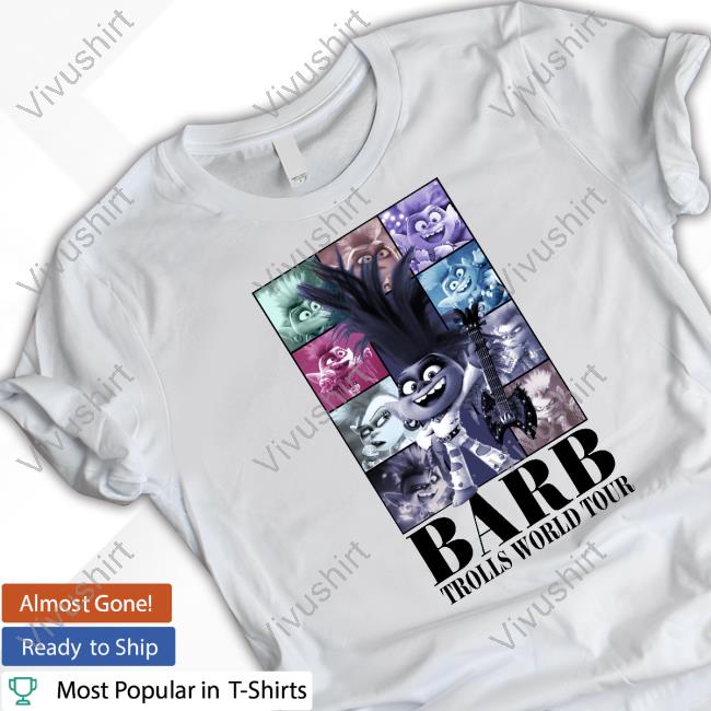 Top Barb Trolls World Tour Hoodie Top Barb Trolls World Tour Hoodie