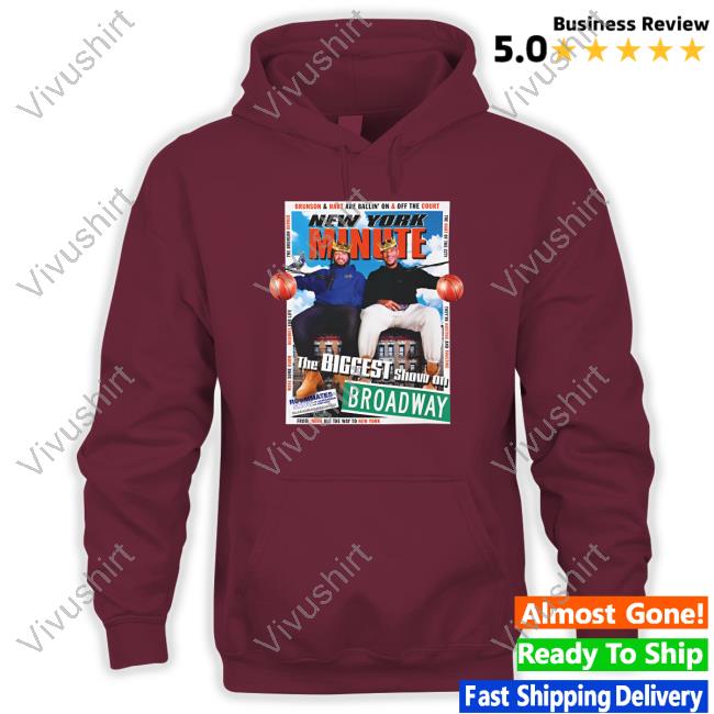 New York Minute Hooded Sweatshirt New York Minute Hooded Sweatshirt