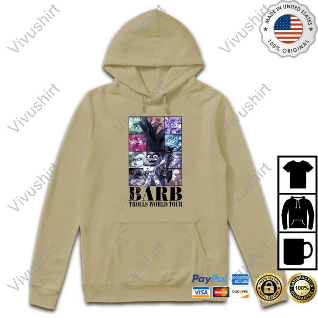 Top Barb Trolls World Tour Hoodie Top Barb Trolls World Tour Hoodie