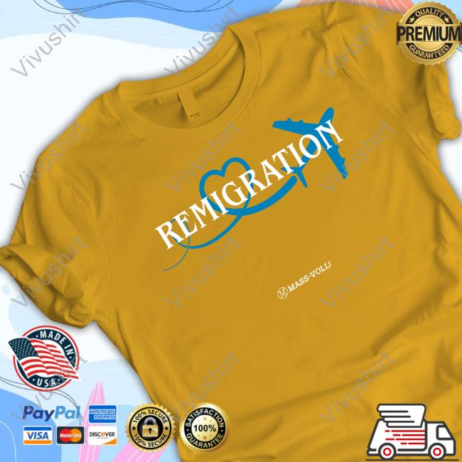 Martin Sellner Wearing Remigration New Shirt Martin Sellner Wearing Remigration New Shirt