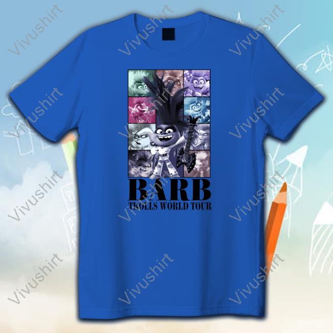 Top Barb Trolls World Tour Hoodie Top Barb Trolls World Tour Hoodie