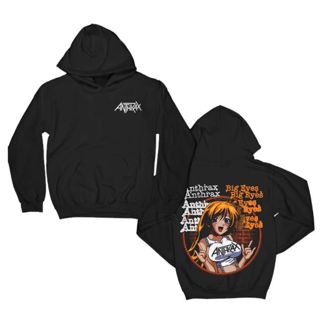 Official Anthrax Merch Store Big Eyes Tee Shirt Official Anthrax Merch Store Big Eyes Tee Shirt