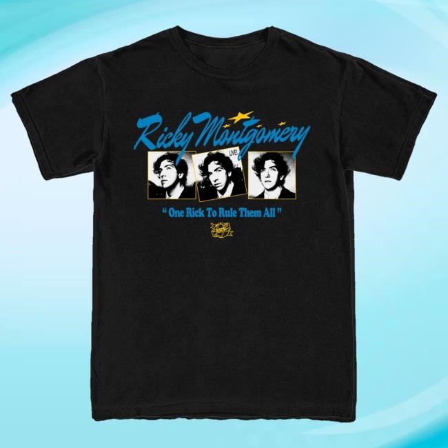 Ricky Montgomery Merch Store One Rick To Rule Them All Tour Tee Ricky Montgomery Merch Store One Rick To Rule Them All Tour Tee