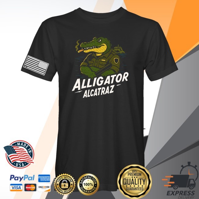 Hodgetwins Store Alligator Alcatraz Tee Shirt - Vivushirt