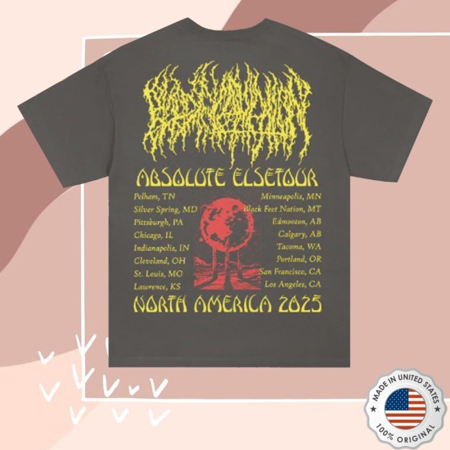 Blood Incantation Merch Store Pyramid Summer 2025 Tour T-Shirt - Vivushirt