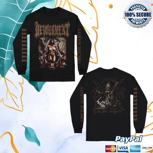 Realityfade Merch Devourment Obscene Majesty Sweaters - Vivushirt