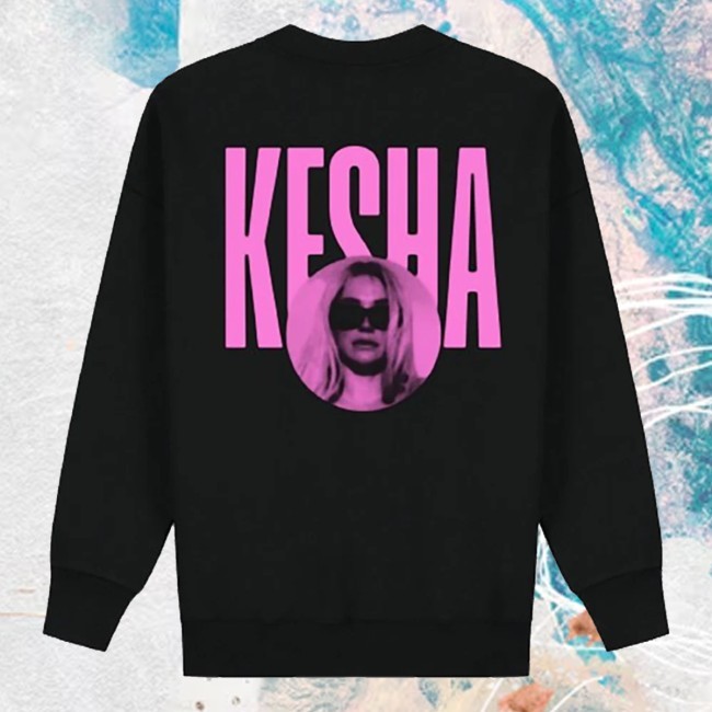 . Tits Out Tour Zip Up Hooded Sweatshirt Kesha Merch Store