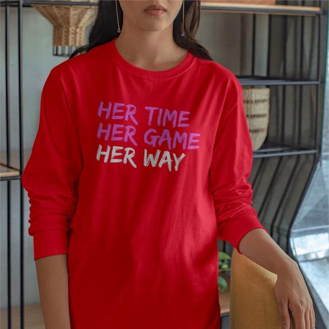 Herway_Magazine Her Time Her Game Her Way Shirt Herwaymagazine