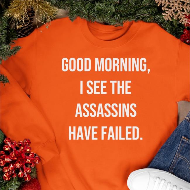 Good Morning I See The Assassins Have Failed Hoodie