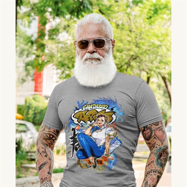 Sdcc 2022 Udon Street Fighter Chun Li Shirt