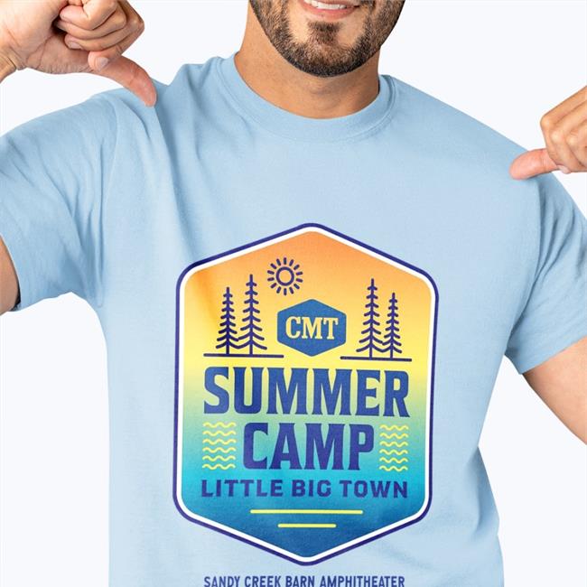 Little Big Town Cmt Summer Camp Little Big Town Sandy Creek Barn Amphitheater Shirt