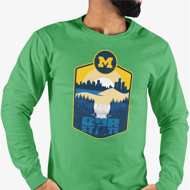 Big Ten Champs Goblue Our State Michigan Tee Shirt Aaron Bills