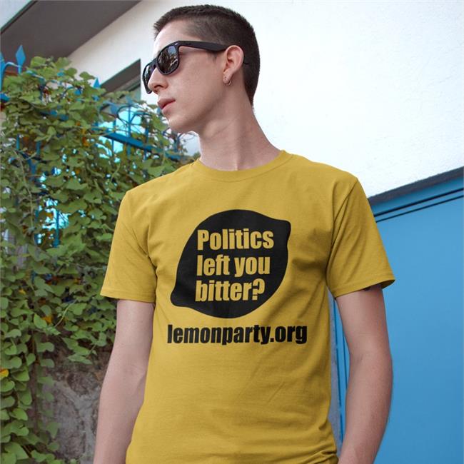 Politics Left You Bitter Shirt