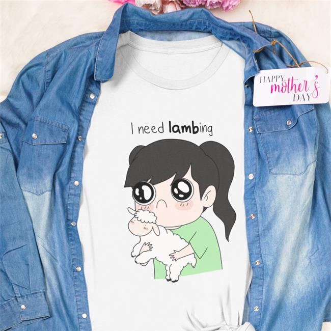 I Need Lambing Shirt Sskait Aj Bacar