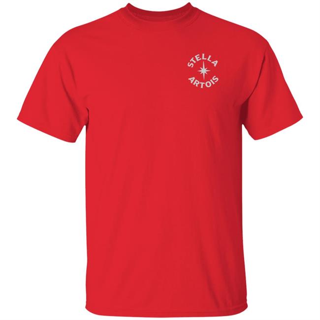 Shop Beer Gear Stella Artois Circle Logo Left Chest Shirt