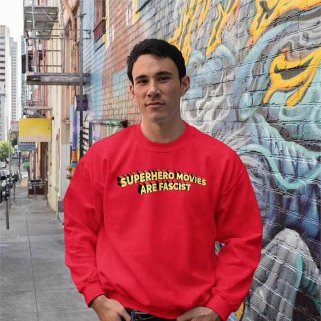 Goodshirts Superhero Movies Are Fascist Tees