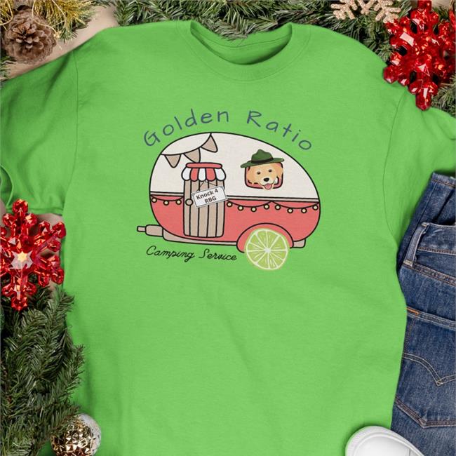 Golden Ratio Camping Service T Shirts The Golden Ratio