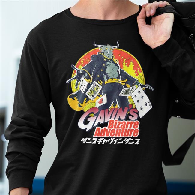 Jojo’S Gavin's Bizarre Adventure Shirt Dance Gavin Dance