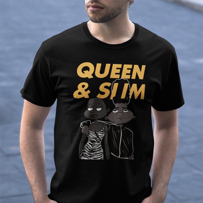 Bam Wearing Queen And Slim Shirt