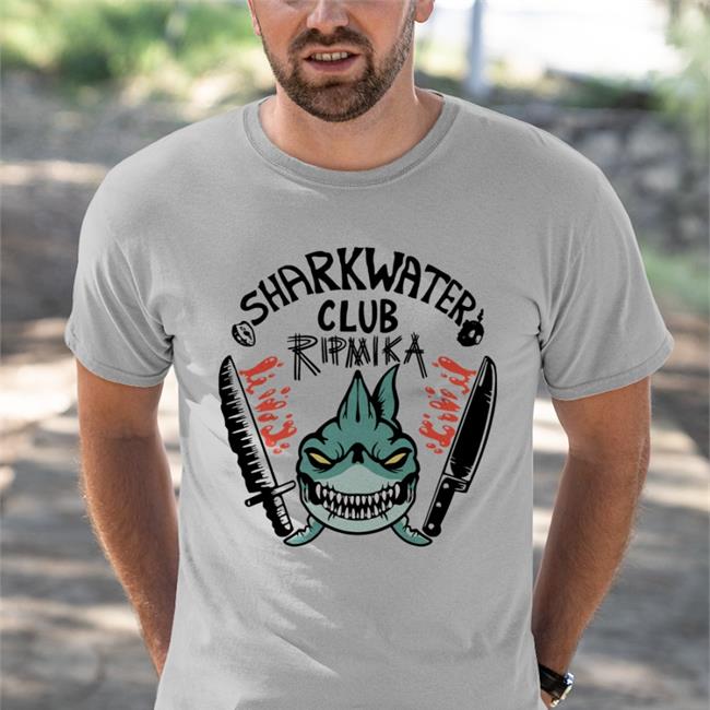 Funny Sharkwater Club Raglan Shirt