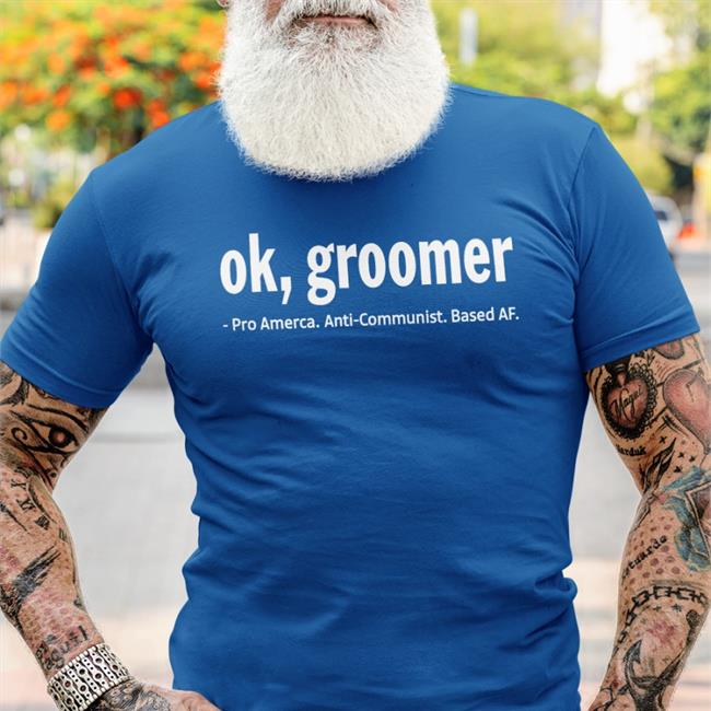 Michael O'fallon Sovereign Nations Ok Groomer Pro America Anti Communist Based Af Shirt