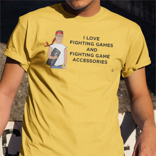 I Love Fighting Games And Fighting Game Accessories Shirts