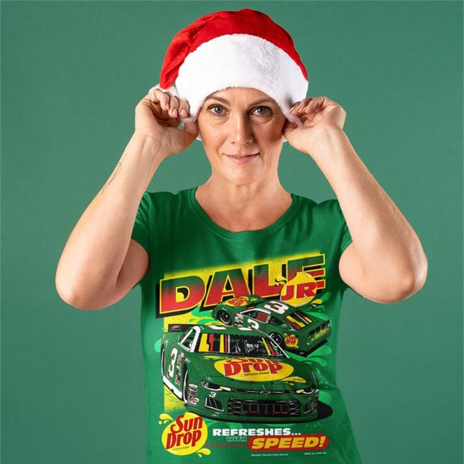 Shopjrnation Dale Earnhardt Jr. Sun Drop Car One-Spot Shirt