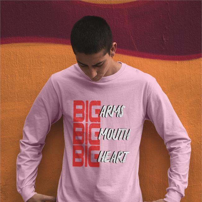 Jordynne Grace Merch Big Arms Big Mouth Big Heart Sweatshirt Jordynnegrace