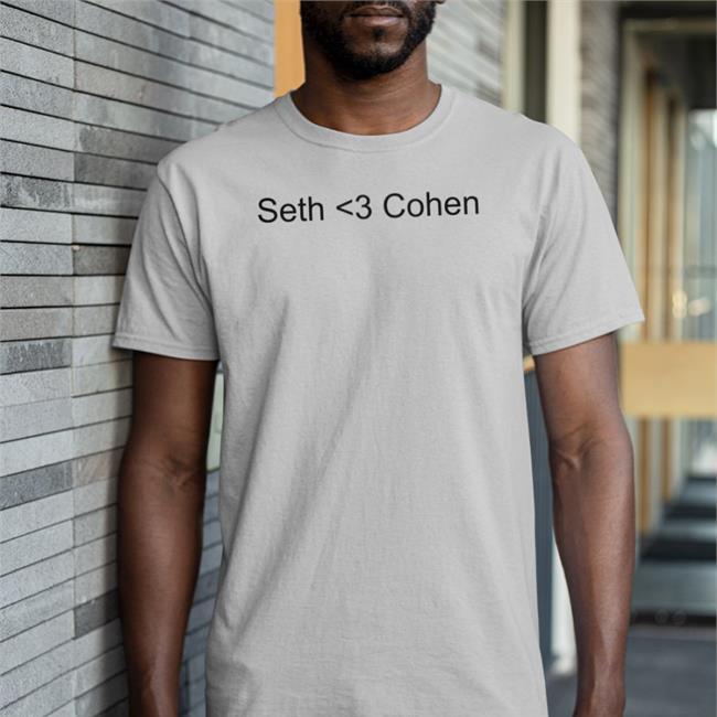 Seth Loves Cohen T Shirt Gracie Abrams