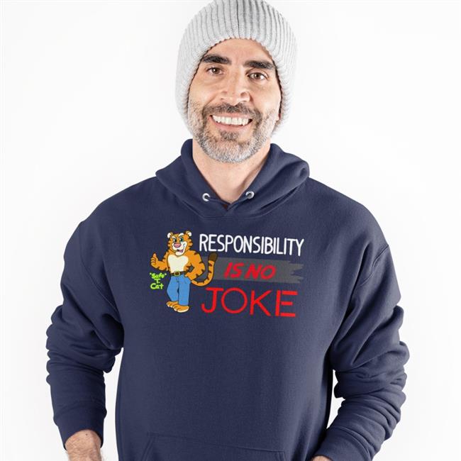 Responsibility Is No Joke Tee Shirt Javigameboy